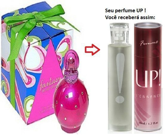 Perfume Feminino 50ml UP Fantasy